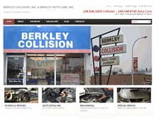 Tablet Screenshot of berkleycollision.com
